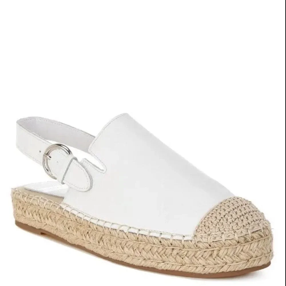 Azula Genuine Leather Espadrilles Sandals